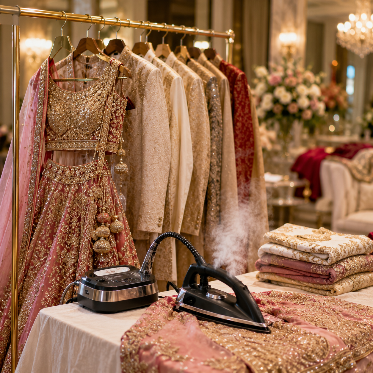 Best Wedding Steam Iron Service Jaipur